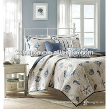 Madison Park Bayside Seashells Printed Coverlet Bedspread Set